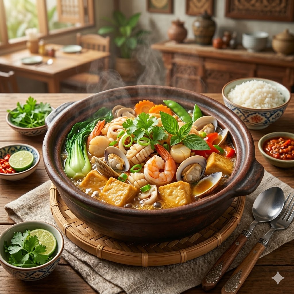 Sapo Tahu Seafood Kedai Tiga Nyonya